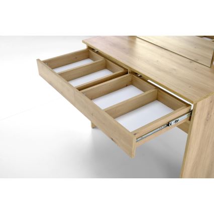 Тоалетка AMORIO 94x43 см дъб artisan