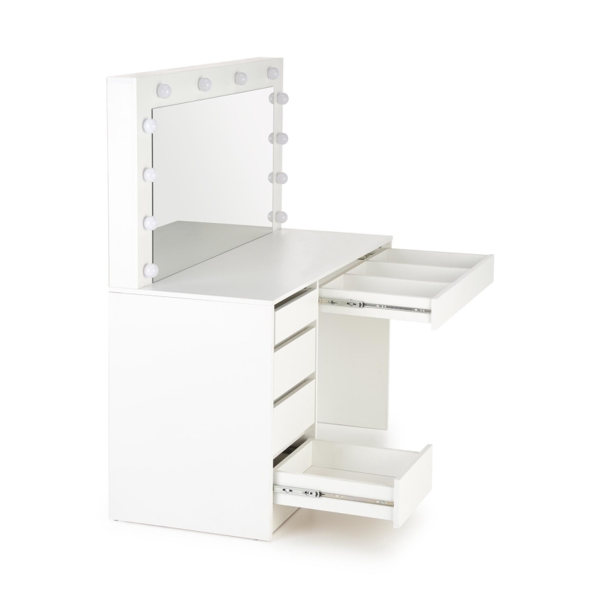 Тоалетка AMORIO бяла