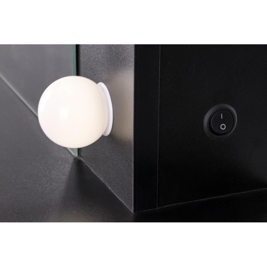 Тоалетка AMORIO в черно