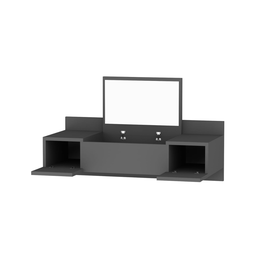 Тоалетка ZAKKUM 33x100 cм антрацит