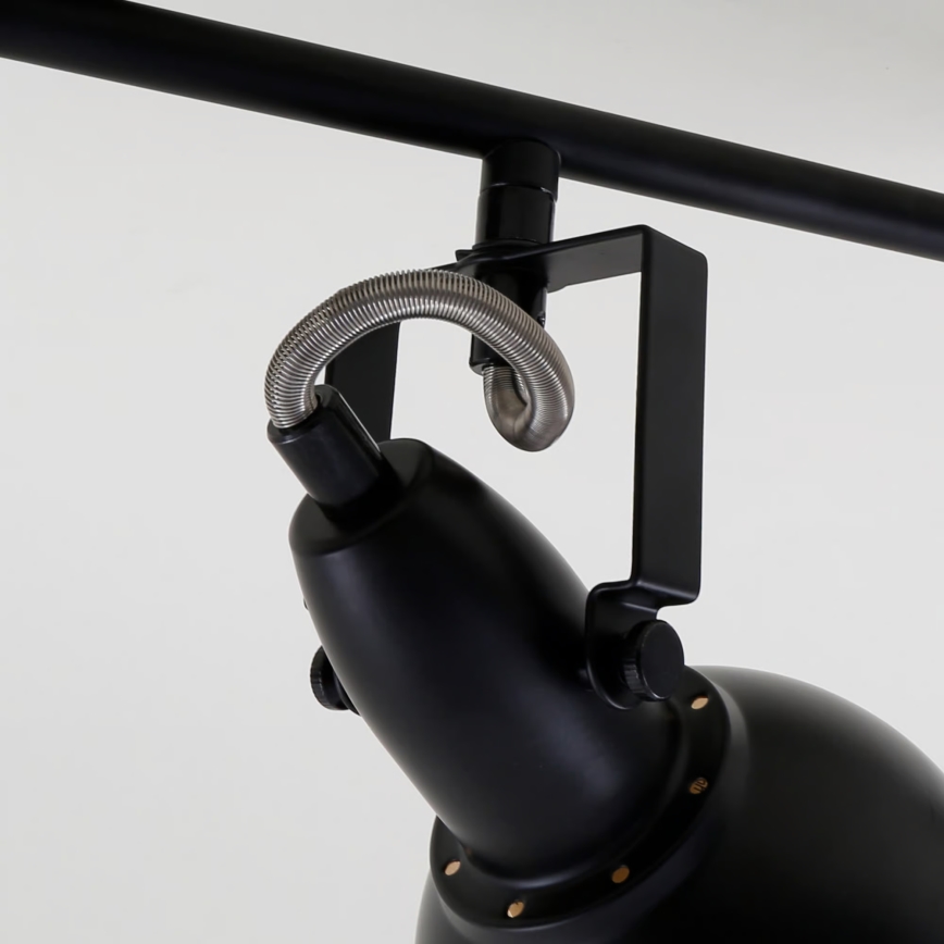 Точково осветително тяло 3xE14/40W/230V черно