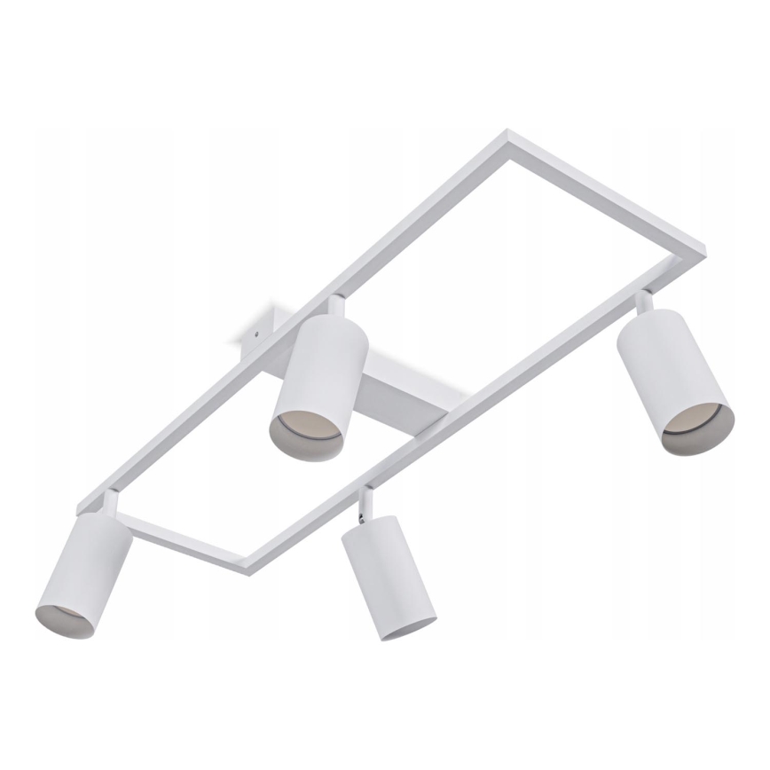 Точково осветително тяло 4xGU10/30W/230V бяло