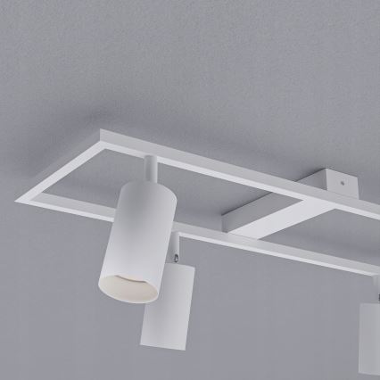 Точково осветително тяло 4xGU10/30W/230V бяло