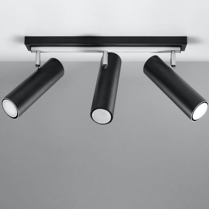 Точково осветително тяло DIREZIONE 3 3xGU10/40W/230V