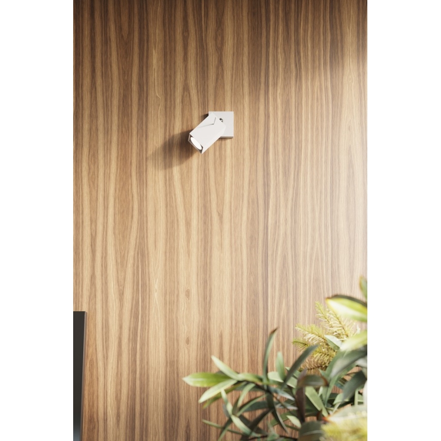 Точково осветително тяло MERIDA 3 3xGU10/40W/230V бяла