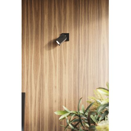 Точково осветително тяло MERIDA 3 3xGU10/40W/230V черна