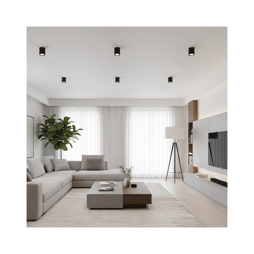 Точково осветително тяло OH12 1xGX53/35W/230V 9,6 cm черно