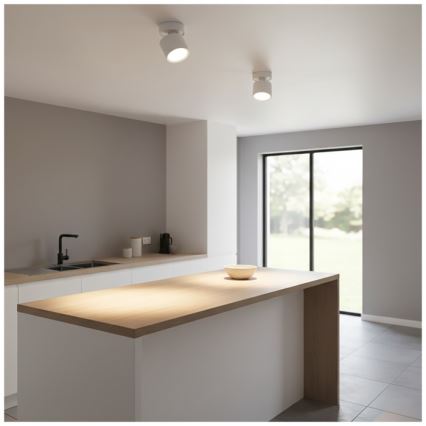 Точково осветително тяло OH12F 1xGX53/35W/230V 8,5 cm бяло