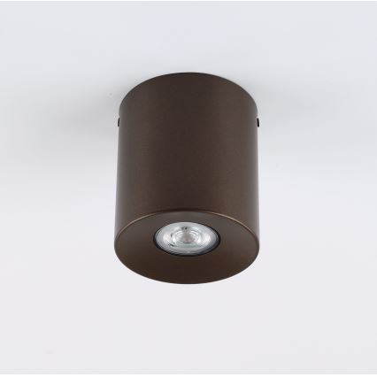 Точково осветително тяло ORION 1xGU10/10W/230V 12,5 cm кафяво