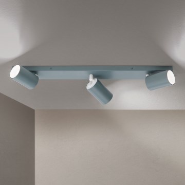 Точково осветително тяло PENN 3xGU10/13W/230V сиво