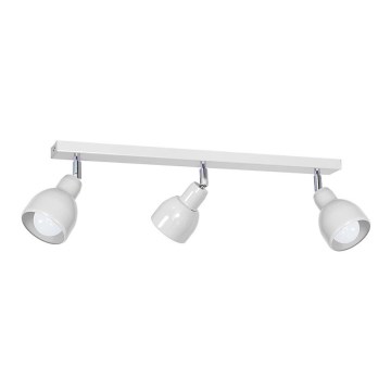 Точково осветително тяло PIK 3xE27/60W/230V бяла