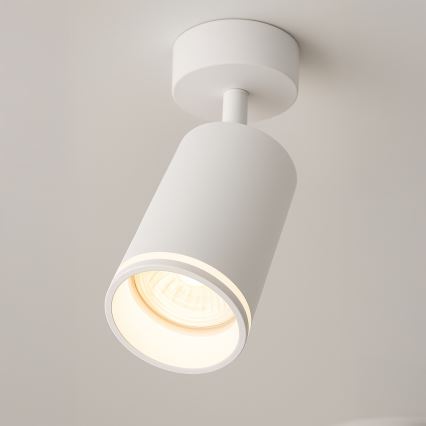 Точково осветително тяло PIPE 1xGU10/10W/230V бяло