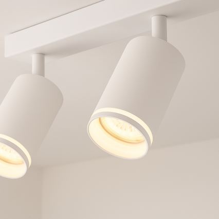 Точково осветително тяло PIPE 3xGU10/10W/230V бяло