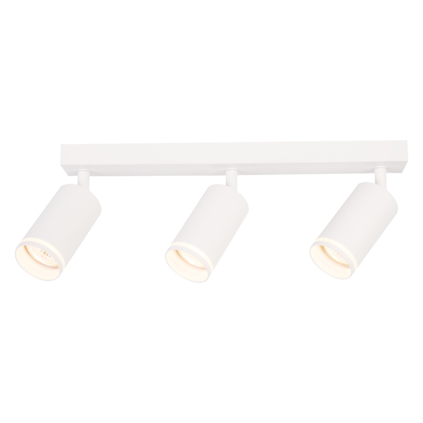 Точково осветително тяло PIPE 3xGU10/10W/230V бяло