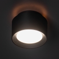Точково осветително тяло SONOR LED/12W/230V 3000/4000/5700K + LED/1,5W 2200K, Ø 14 cm, черно