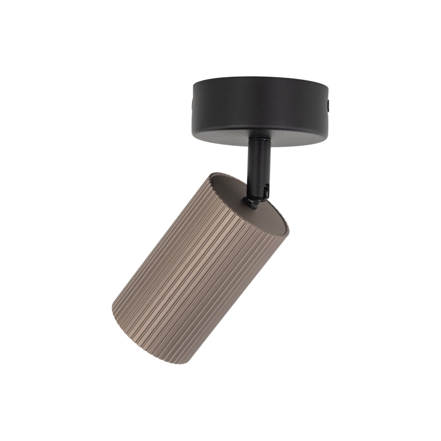 Точково осветително тяло TUNE 1xGU10/10W/230V черно/кафяво