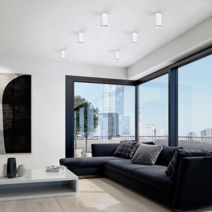 Точково осветително тяло TUNE S 1xGU10/10W/230V 10 cm бяло