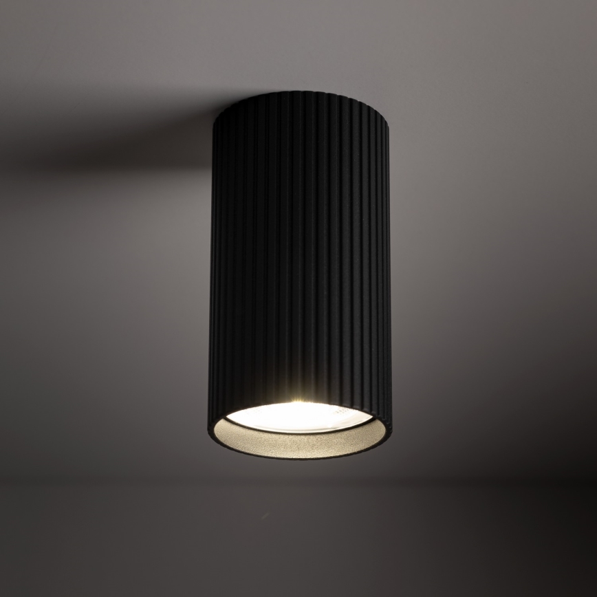 Точково осветително тяло TUNE S 1xGU10/10W/230V 10 cm черно