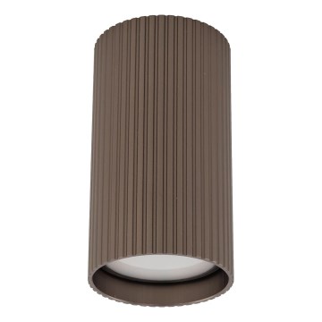 Точково осветително тяло TUNE S 1xGU10/10W/230V 10 cm кафяво