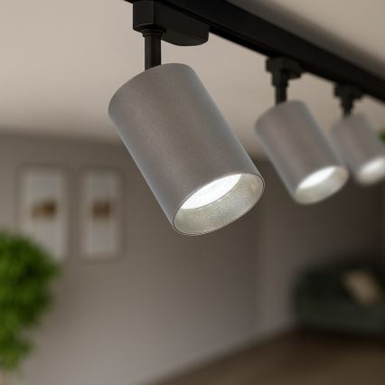 Точково осветително тяло за 1-фазна шинна система PIPE 1xGU10/10W/230V кафяво