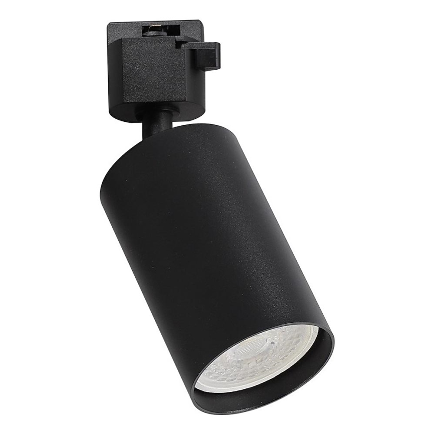 Точково осветително тяло за еднофазна шинна система TIGER 1xGU10/10W/230V черно