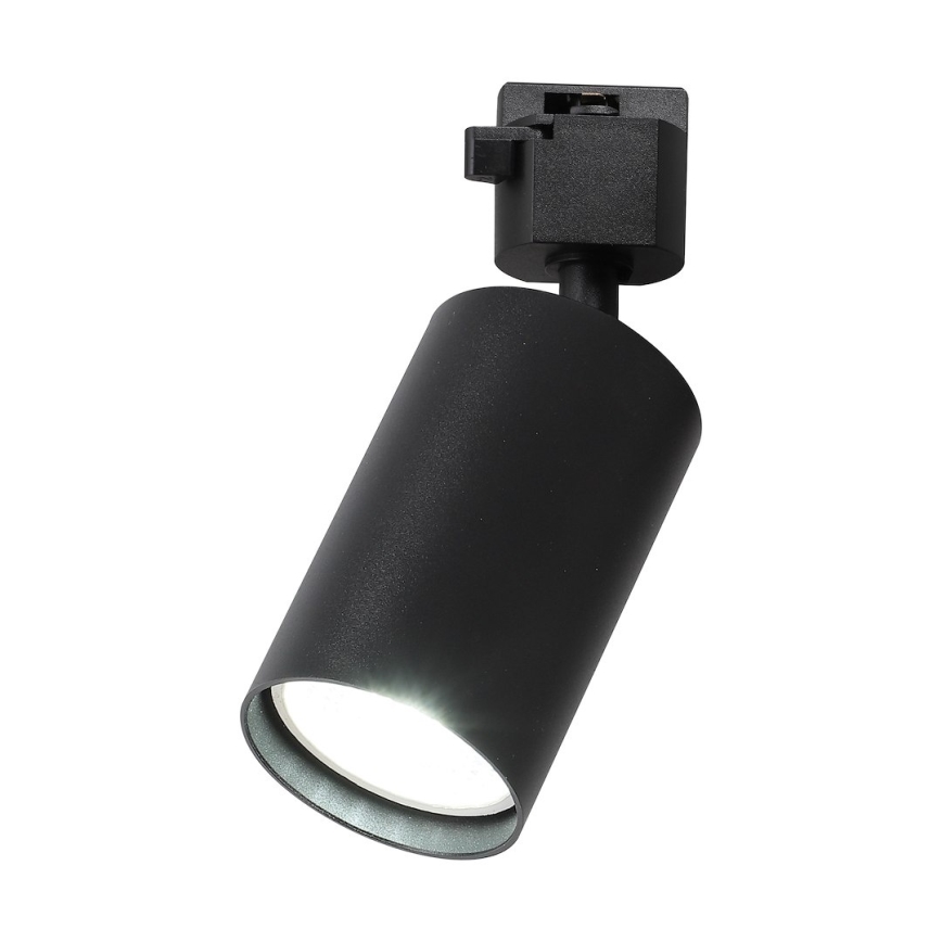 Точково осветително тяло за еднофазна шинна система TIGER 1xGU10/10W/230V черно