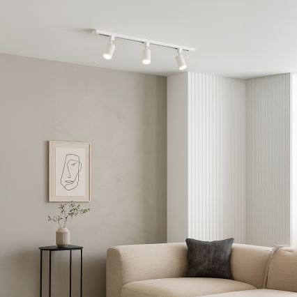 Точково осветително тяло за шинна система TIGER 3xGU10/10W/230V бяло