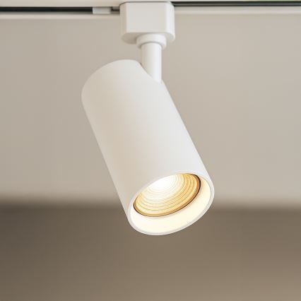 Точково осветително тяло за шинна система TIGER 3xGU10/10W/230V бяло