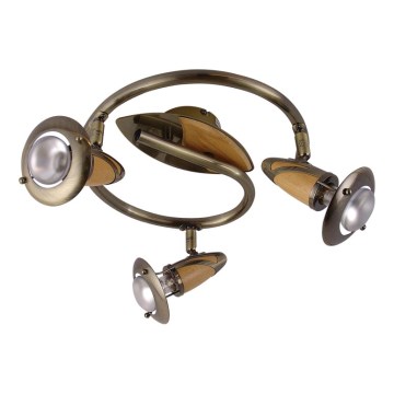 Точково осветително тяло ZEUS 3xE14/40W/230V