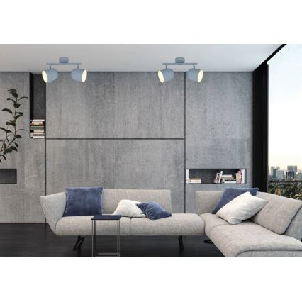 Точково осветление, луна AZURO 2xE27/40W/230V