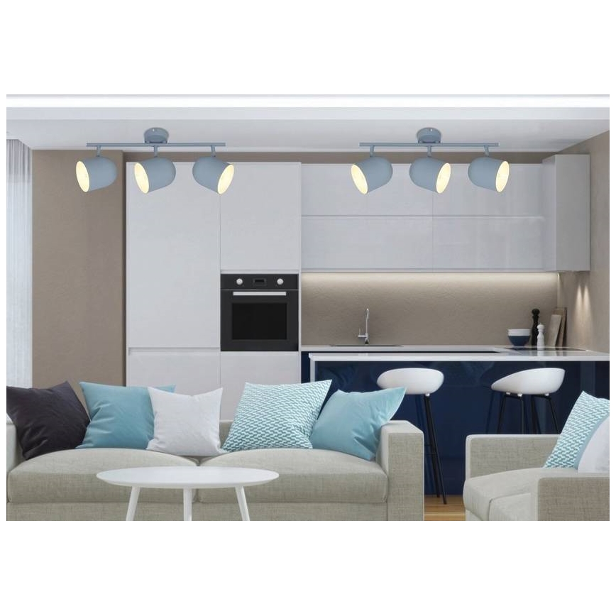 Точково осветление, луна AZURO 3xE27/40W/230V