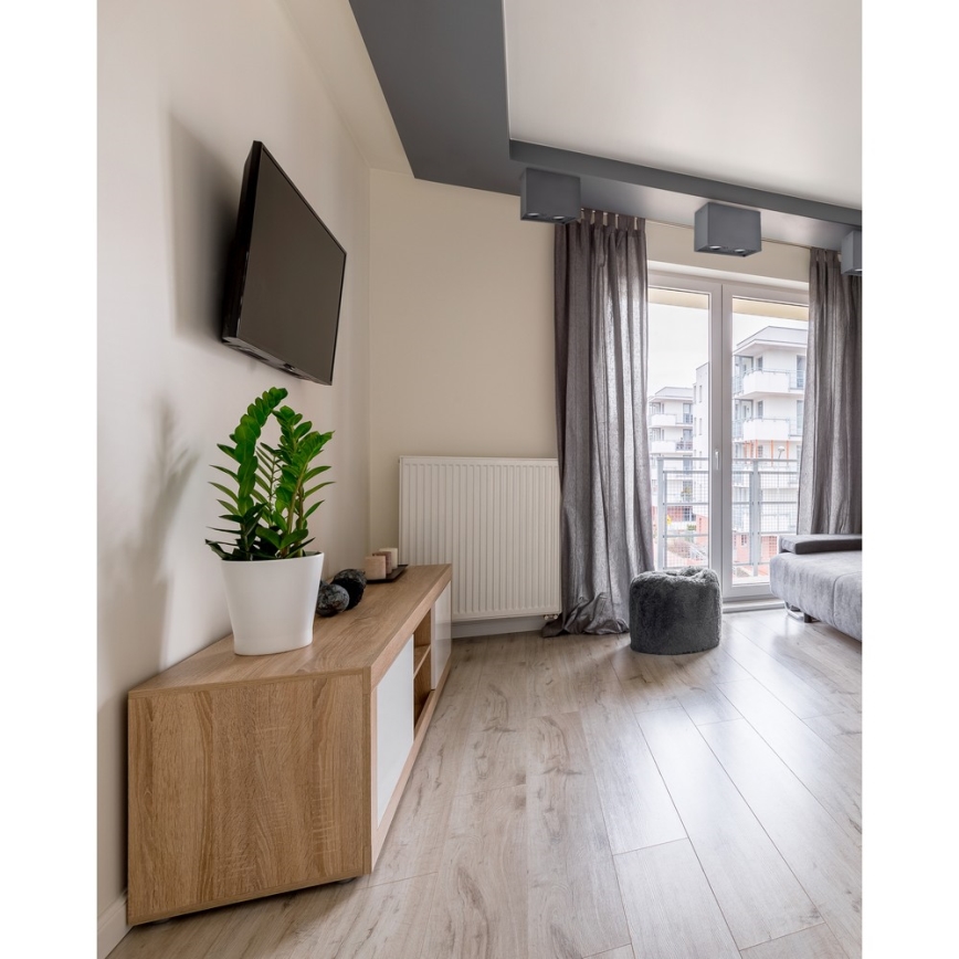 Точково осветление, луна HADAR Q2 2xGU10/10W/230V черна