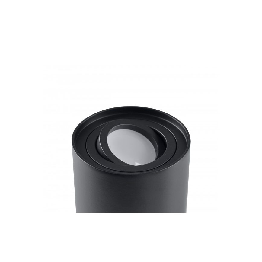 Точково осветление, луна HADAR R1 1xGU10/10W/230V черна