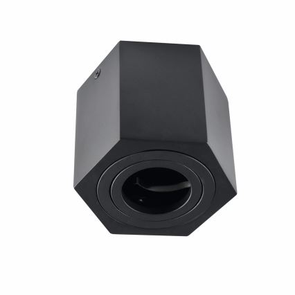 Точково осветление, луна HEXAGON 1xGU10/10W/230V черна