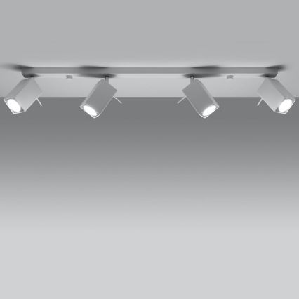 Точково осветление, луна MERIDA 4xGU10/40W/230V бяла