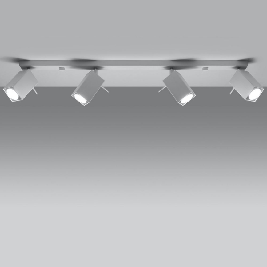 Точково осветление, луна MERIDA 4xGU10/40W/230V бяла