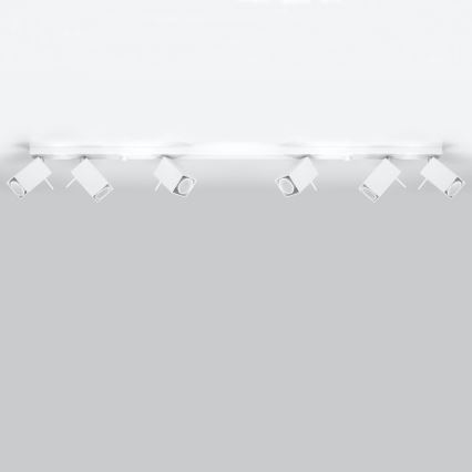 Точково осветление, луна MERIDA 6xGU10/40W/230V бяла