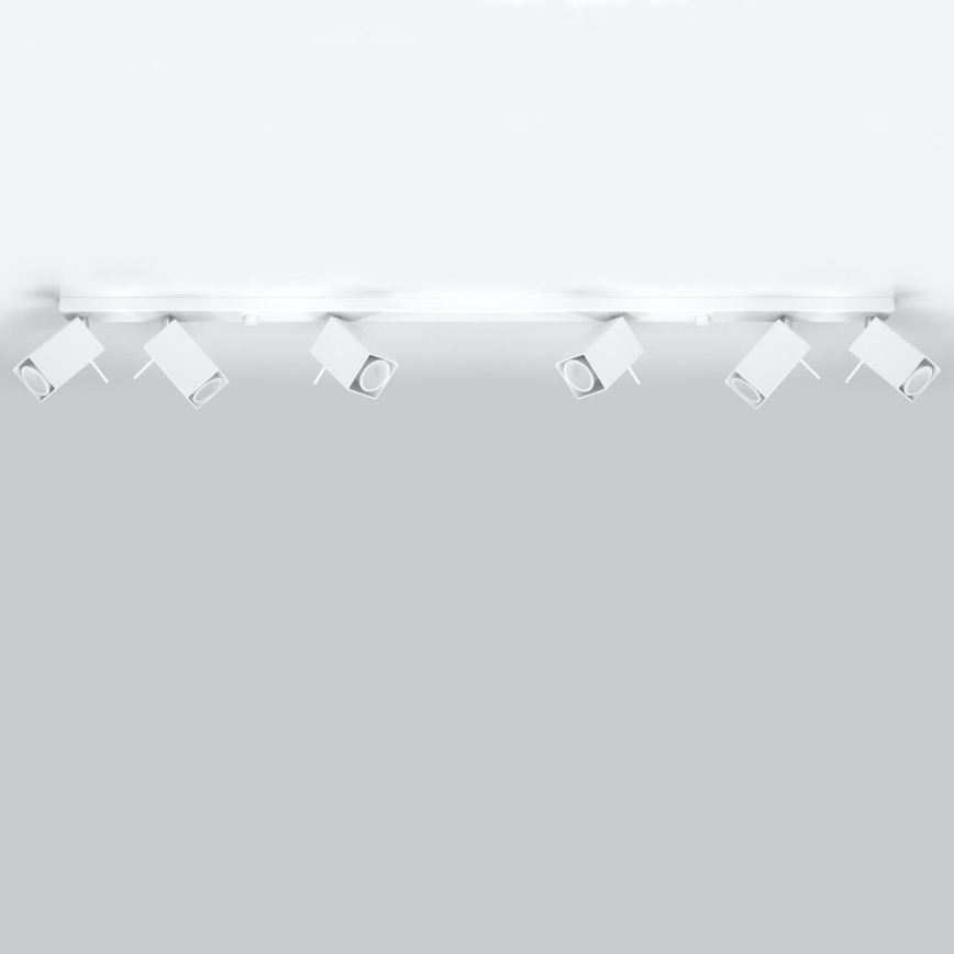 Точково осветление, луна MERIDA 6xGU10/40W/230V бяла