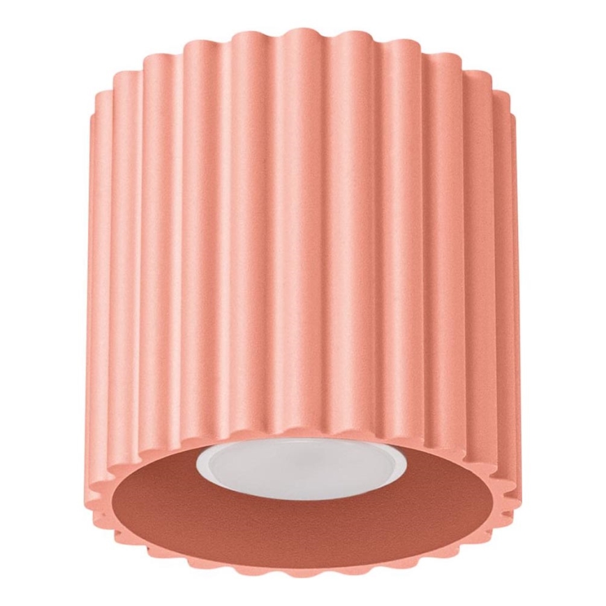 Точково осветително тяло AURA 1xGU10/10W/230V 10 см розово