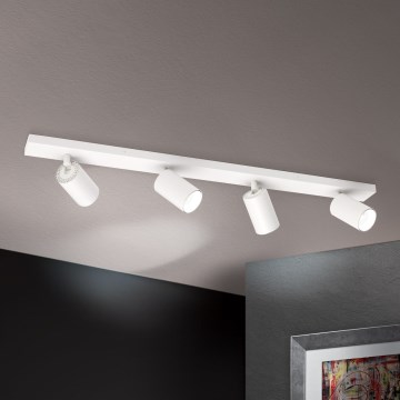 Точково осветително тяло SEAN 4xGU10/13W/230V бяло