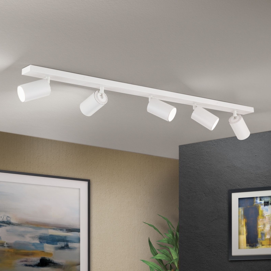 Точково осветително тяло SEAN 5xGU10/13W/230V бяло