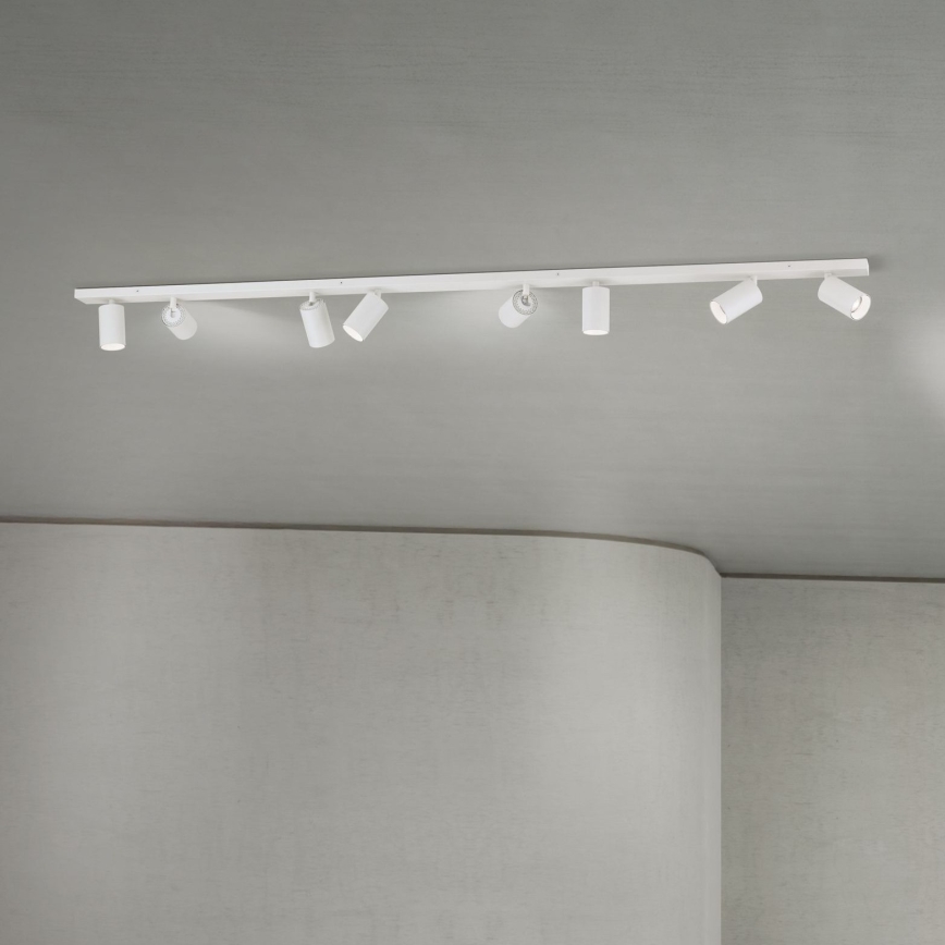 Точково осветително тяло SEAN 8xGU10/13W/230V бяло