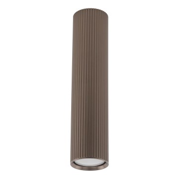 Точково осветително тяло TUNE L 1xGU10/10W/230V 24 cm кафяво