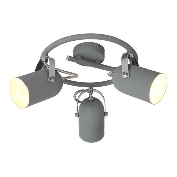Точково осветление, луна GRAY 3xE14/40W/230V