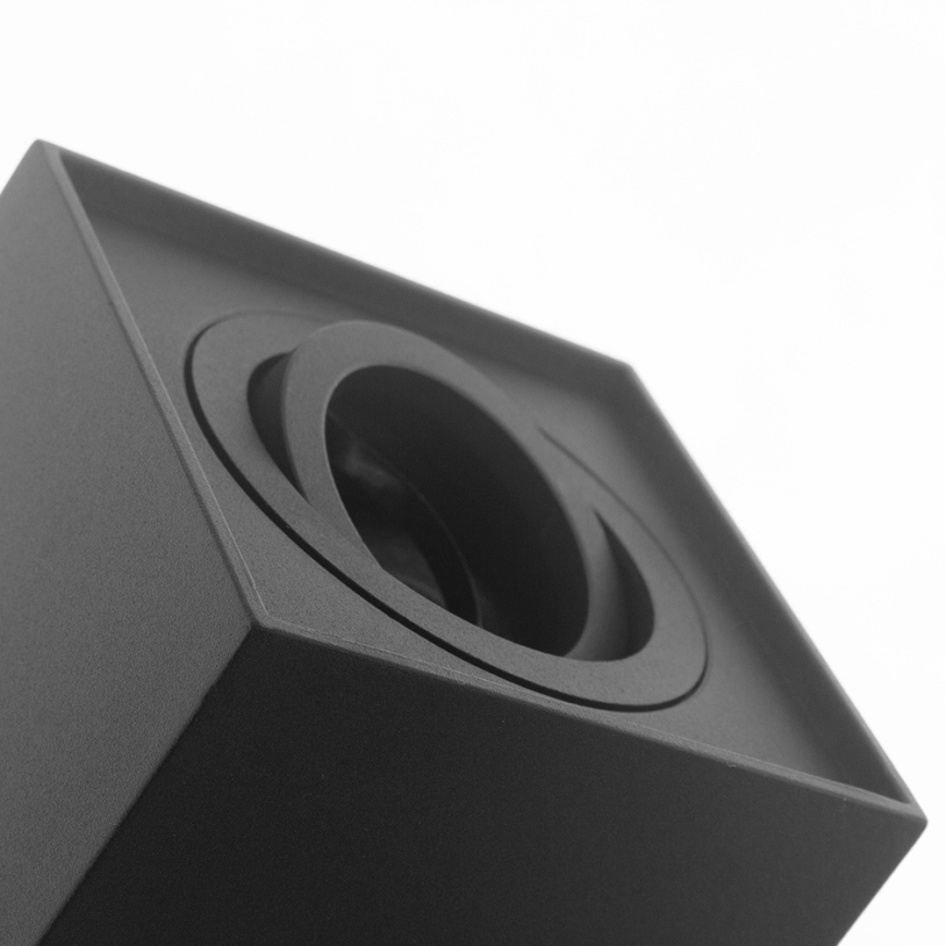 Точково осветление, луна HADAR Q1 1xGU10/10W/230V черна