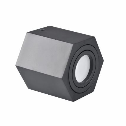Точково осветление, луна HEXAGON 1xGU10/10W/230V черна