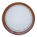 Top Light 5502/40/TD - Плафон за таван 2xE27/60W/230V борова дървесина
