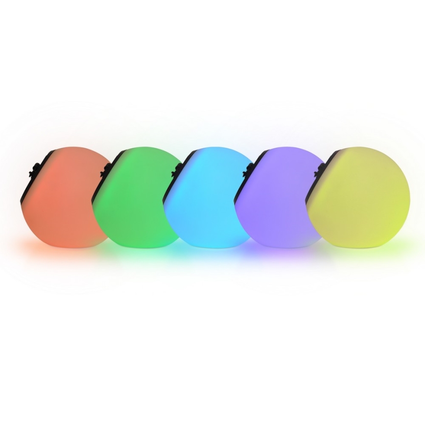 Top Light BALL RGB RC - LED RGB регулируема соларна лампа BALL LED/1,2W/3,7V IP44 1800 mAh + дистанционно управление