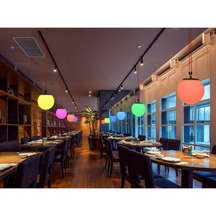 Top Light BALL RGB RC - LED RGB регулируема соларна лампа BALL LED/1,2W/3,7V IP44 1800 mAh + дистанционно управление