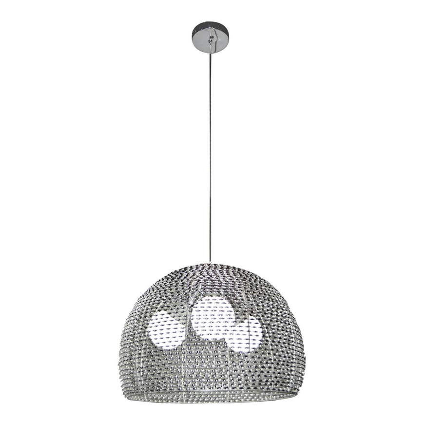 Top Light Davos 50 - Полилей DAVOS 3xE27/60W/230V лъскав хром